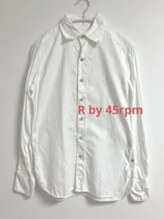 R by 45rpm★ベーシックな白シャツ★1のサムネイル