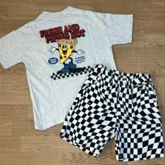 バースデー／半袖Tシャツ＋ハーフパンツセット