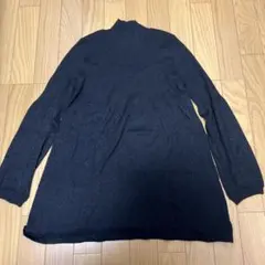 値下げ★美品　Mypuccele 綺麗目ラメ入りブラック薄手ニット