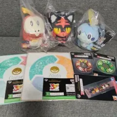 ポケモン 一番くじ 第三世代（キモリ、アチャモ、ミズゴロウ）その他