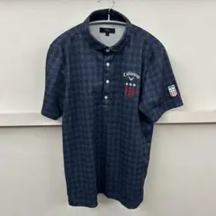 Callaway ネイビー ポロシャツ Lサイズ