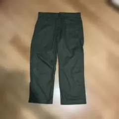 GU ワイドベイカーパンツ　Mサイズ　美品　オリーブ
