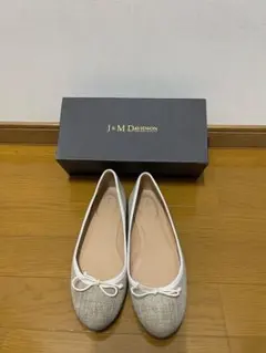 J & M DAVIDSON バレリーナ　リネン素材 　サイズ39 最終値下げ！のサムネイル