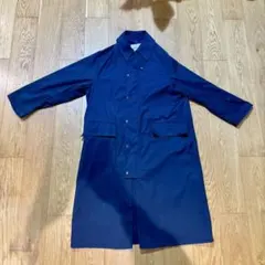 Barbour ネイビー ステンカラーコート サイズ38
