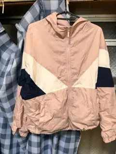 軽量アクティブジャケット ピンク・ネイビー