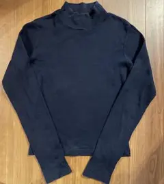 ハイネックカットソー