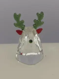 ほぼ新品 限定レア物 スワロフスキー ベビートナカイ クリスマスの置物 SWAROVSKI スワロフスキー 2014年 限定 トナカイ モー Mo