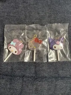 サンリオ カラフルキャンディチャーム ハローキティ クロミ マイメロディ