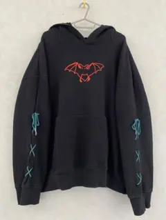 米津玄師 '18 Flamingo こうもりパーカー L Hoodie ハチ 2026年最新】米津玄師 こうもりパーカー 2018の人気アイテム - メルカリ