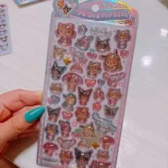 うるちゅるポップシール 日焼けサンリオ