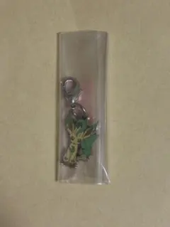ポケモン ポケセン メタルチャーム キーホルダー ストラップ ブイズ リーフィア