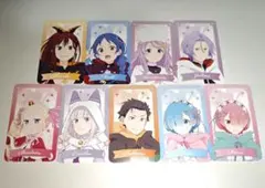 リゼロ スバル エミリア ラム レム オリジナルカード 全種セット アトレ秋葉原