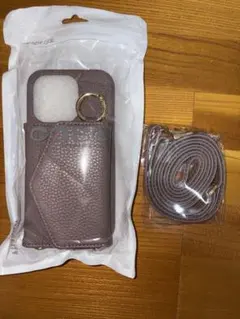 手帳型 iPhone14proケース ダークバイオレット