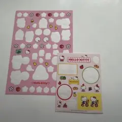 平成レトロ　希少　当時物　ハローキティ シールセット　サンリオ　2001