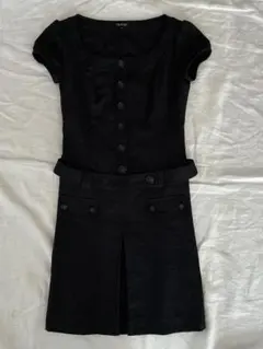 美品　INDIVI 半袖ワンピース