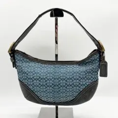 Coach Mini Signature Hobo Bag Rare Blue