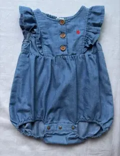 PoLO Baby デニムブルー ロンパース 70