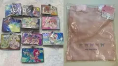 プリキュア 一番くじ D賞 トートバッグ H賞 名場面ラバーチャーム全種セット