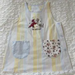 おさるのジョージ エプロン 保育士