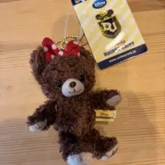 ディズニー 茶色のクマ プリン　キーチェーン
