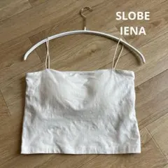 slobe iena ベア天ショートキャミソール