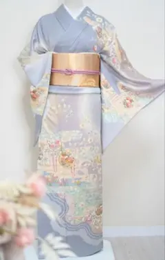 訪問着4点フルセット 875Ｆ訳あり品 トールサイズ　入学式　七五三　お宮参り