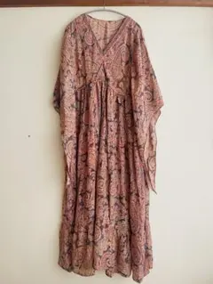 RUDRAKSHA ワンピース　インド　サリー　生地