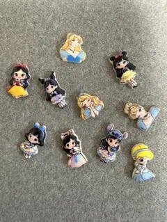 ディズニープリンセス ネイルパーツ 10個セット
