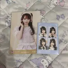 =LOVE 大谷映美里 年末歌番組2025衣装② 生写真 チュウ 4カットフォト