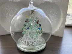 ティファニー TIFFANY クリスマスオーナメント クリスタルガラス 2018