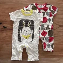 cucciolo ロンパース 2点セット 60
