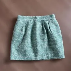 ZARA スカート　ツイード