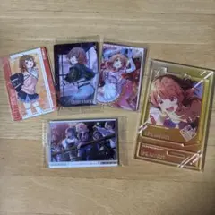 学園アイドルマスター　花海佑芽　ウエハース　カード　アクリルスタンド　まとめ売り