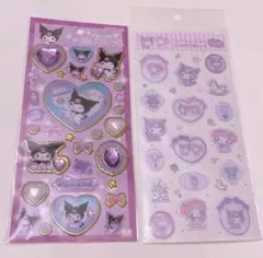 キラキラジュエルシール　クロミ　すりガラス風シール　ロリータベビー