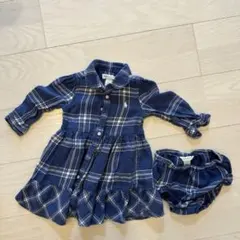 ポロラルフローレン　ベビー　ワンピース　長袖