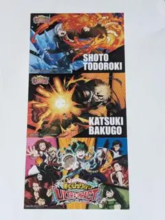ナムコ × 僕のヒーローアカデミア ポストカード 3枚セット 爆豪勝己 轟焦凍
