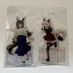 ウマ娘 アクリルスタンド アドマイヤベガ カレンチャン ららぽーと 2点セット