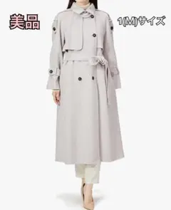 美品✨スナイデル ウロコカシミアスタンドカラーコート 1(M)