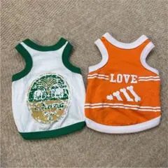 犬の服まとめ売り　タンクトップ　（2枚セット）
