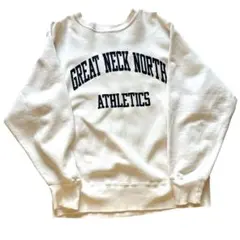 80s トリコタグ　チャンピオン リバースウェーブ USA製2段　L