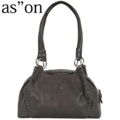 as'on BONITA MINI BAG ブラウン S