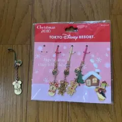 東京ディズニーリゾート　2010 christmas ストラップ
