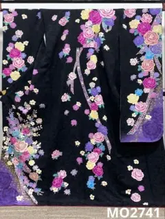 モデル振袖 押切もえ 豪華 金通し 刺繍 紋意匠 身丈173cm MO2873 