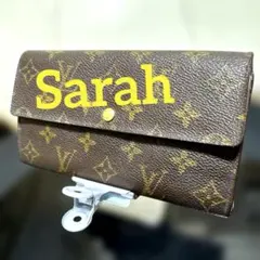 23☆良品☆カード2枚タイプ♪サラ長財布