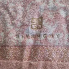 GIVENCHY 花柄 フェイスタオル