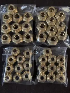 エアコン部材　フレアナット　2分3分　各100個セット合計200個 FG-23｜異径フレアユニオンナット付2分×3分 1/4×3/8｜ベストパーツ