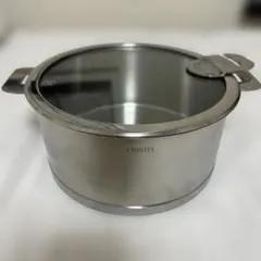 クリステル 深鍋 Lシリーズ 20cm　蓋つきのサムネイル
