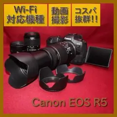 ✨予備電池付き✨Canon EOS R5 トリプルレンズキット✨ - メルカリ