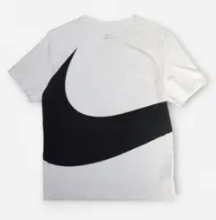 Nike ナイキ　ビッグスウォッシュ　ビッグロゴ　半袖　白　Tシャツ　L