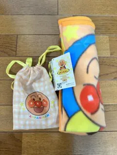 それいけ！アンパンマン プレミアム 巾着付き ブランケット